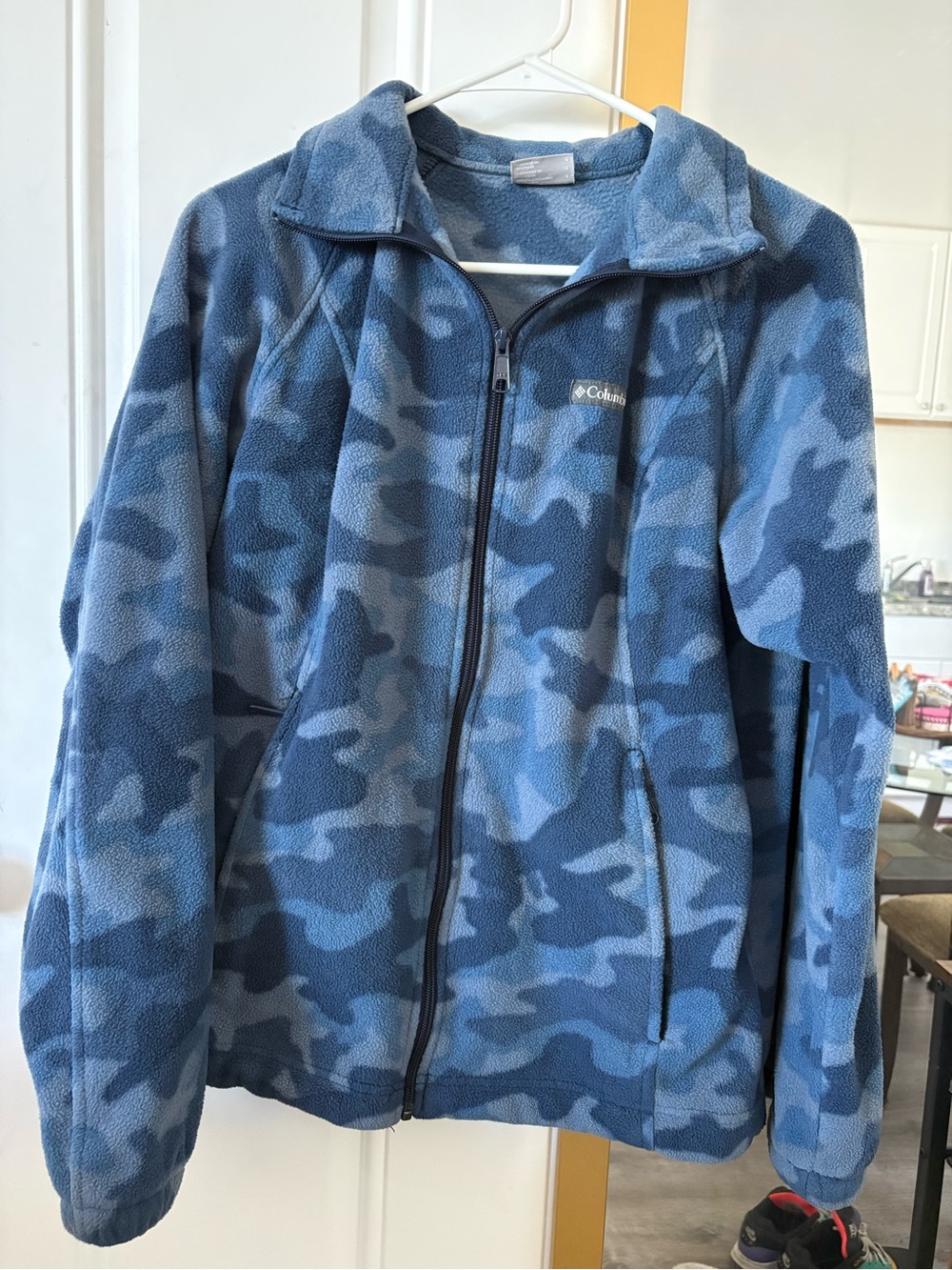 Blue Camo Zipup